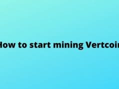 How to start mining Vertcoin